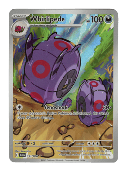 2025 Whirlipede #133 Black Bolt