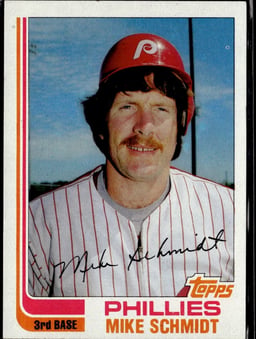 1982 Mike Schmidt #100 Baseball