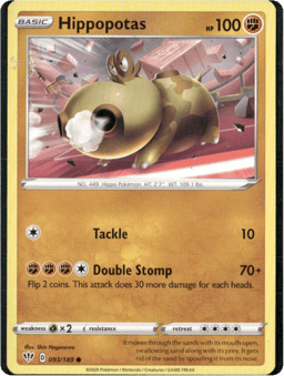 2020 Hippopotas #93 Darkness Ablaze