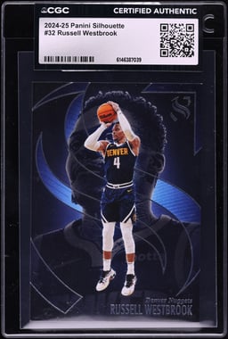 2024 Panini Silhouette Russell Westbrook #32 CGC AUTH