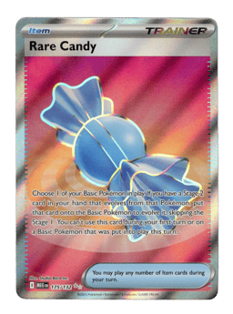 2025 Rare Candy #175 Mega Evolution