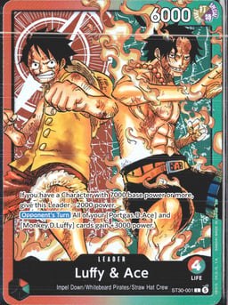 2026 Luffy & Ace (foil) #1 Luffy & Ace
