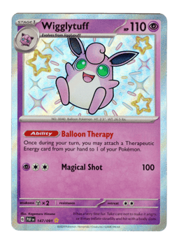 2024 Wigglytuff #147 Paldean Fates