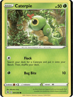 2021 Caterpie #1 Fusion Strike