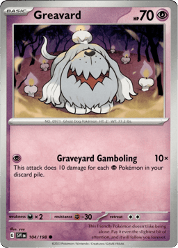 2024 Greavard #42 Paldean Fates