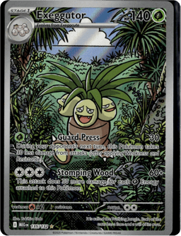 2025 Exeggutor #135 Mega Evolution