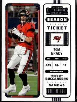 2022 Tom Brady #93 Contenders