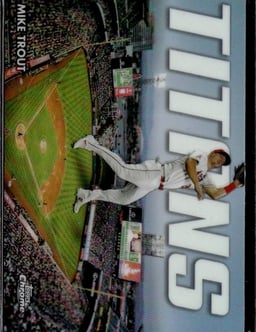 2023 Mike Trout #CT-3 Topps Chrome Titans