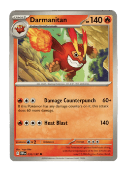 2023 Darmanitan #35 Obsidian Flames