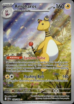 2026 Ampharos #90 Chaos Rising