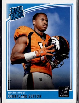 2018 Courtland Sutton #312 Donruss
