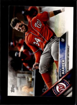 2016 Bryce Harper #100 Bowman