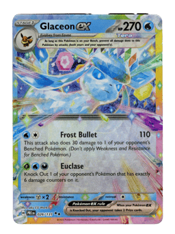 2025 Glaceon ex #26 Prismatic Evolutions