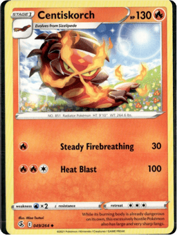 2021 Centiskorch #49 Fusion Strike