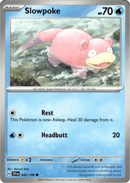 2023 Slowpoke #42 Scarlet & Violet