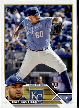 2023 Max Castillo #251 Topps