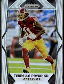 2017 Terrelle Pryor Sr. #21 Prizm