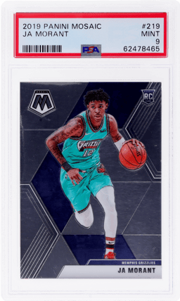 2019 Panini Mosaic Ja Morant #219 PSA 9