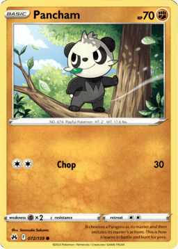 2023 Pancham #72 Crown Zenith