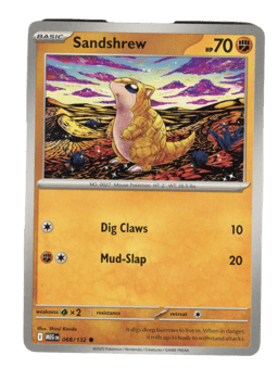 2025 Sandshrew #68 Mega Evolution