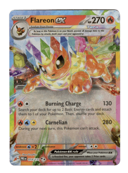 2025 Flareon ex #14 Prismatic Evolutions