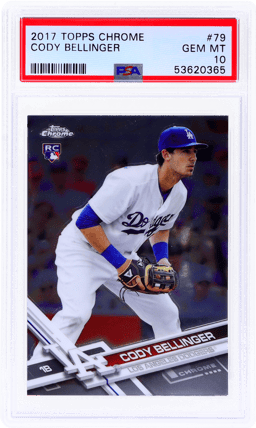 2017 Topps Chrome Cody Bellinger #79 PSA 10