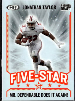 2020 Jonathan Taylor #41 Sage Hit