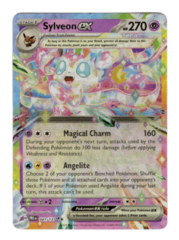 2025 Sylveon ex #41 Prismatic Evolutions