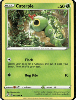 2021 Caterpie #1 Fusion Strike