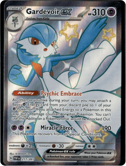 2024 Gardevoir ex #217 Paldean Fates