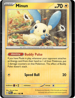 2023 Minun #61 Paradox Rift