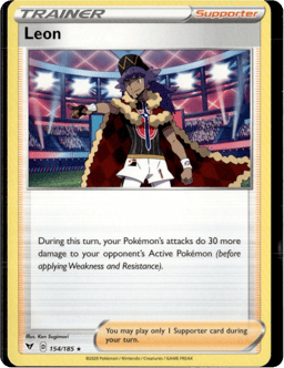 2020 Leon #154/185 Miscellaneous Cards & Products