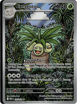 2025 Exeggutor #135 Mega Evolution