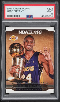 2017 Hoops Kobe Bryant #293 PSA 9 MINT
