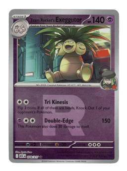 2026 Team Rocket's Exeggutor #78 Ascended Heroes
