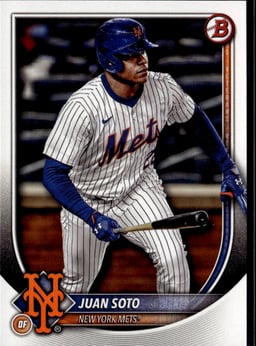 2025 Juan Soto #22 Bowman