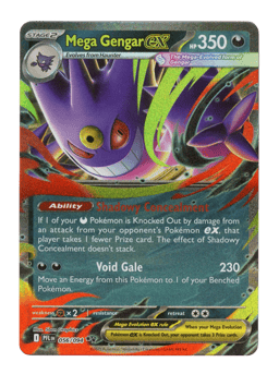 2025 Mega Gengar ex #56 Phantasmal Flames
