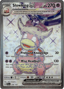 2023 Slowking ex #238 Paldea Evolved