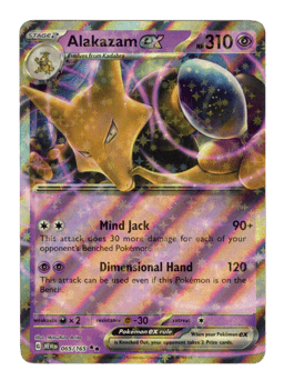 2023 Alakazam ex #65 151