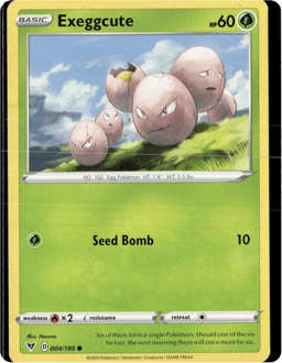 2020 Exeggcute #4 Vivid Voltage