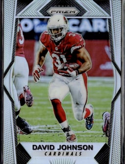 2017 David Johnson #25 Prizm