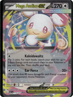 2026 Mega Audino ex #172 Ascended Heroes