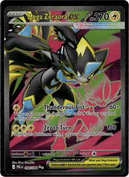 2026 Mega Zeraora ex #98 Pitch Black