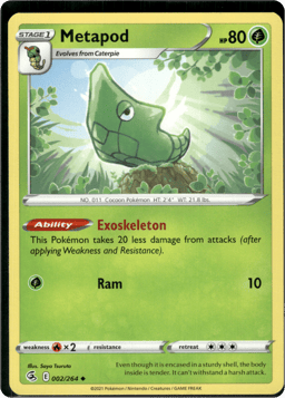 2021 Metapod #2 Fusion Strike