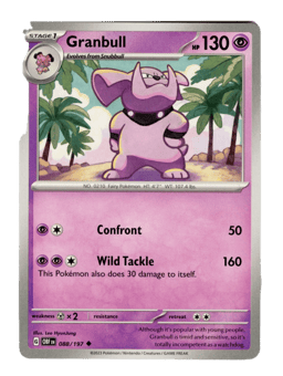 2023 Granbull #88 Obsidian Flames