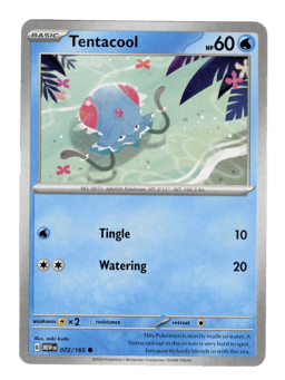 2023 Tentacool #72 151