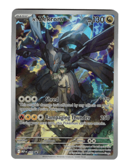 2025 N's Zekrom #31 Mega Evolution Black Star Promos