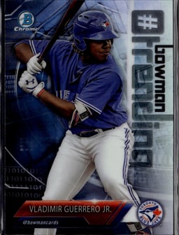 2018 Vladimir Guerrero Jr. #-VG Bowman Chrome