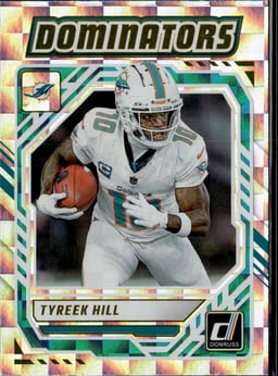 2025 Tyreek Hill #DOM-THL Donruss Dominators