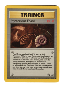 1999 Mysterious Fossil #62 Fossil Unlimited
